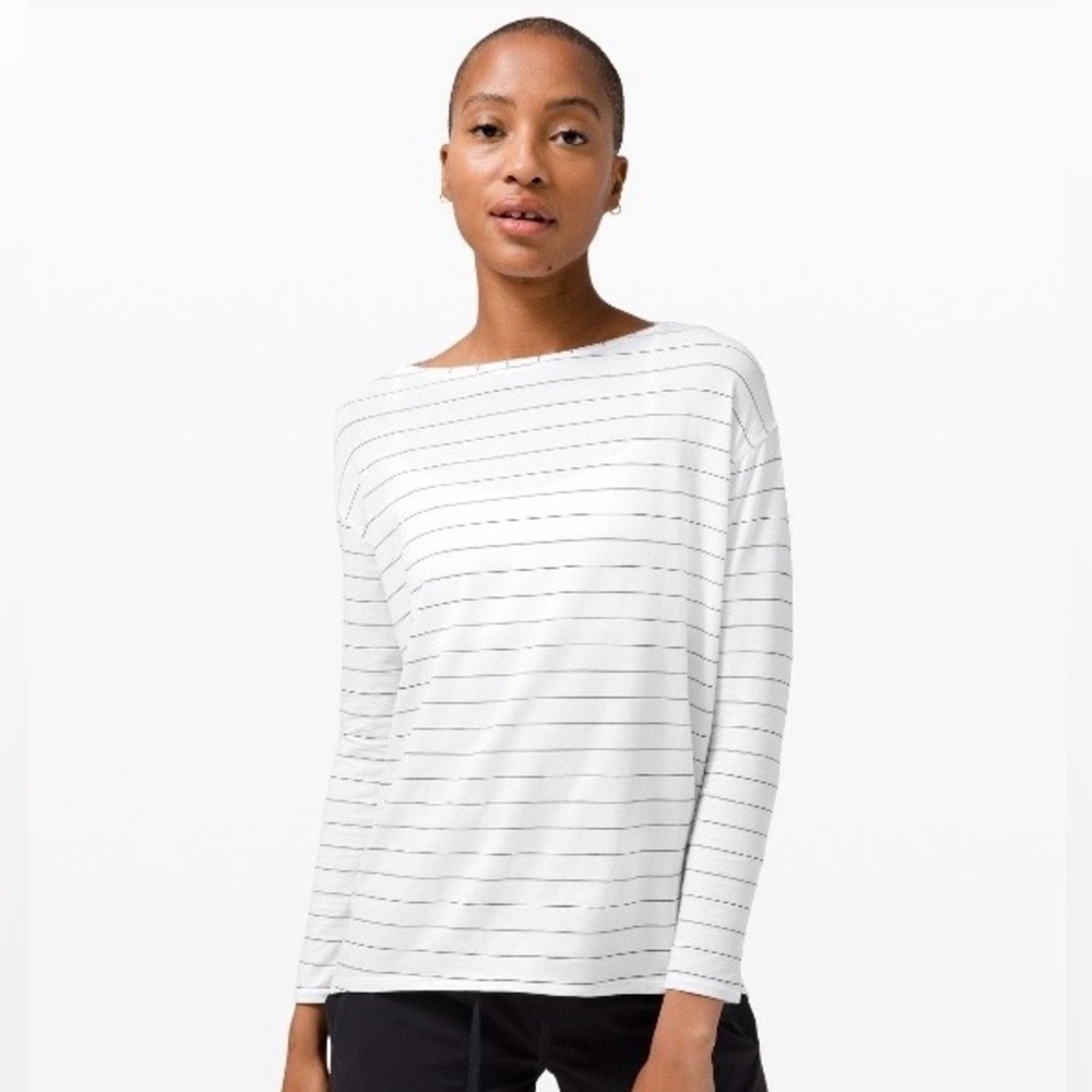 Lululemon Back in Action Long-Sleeve T-shirt
